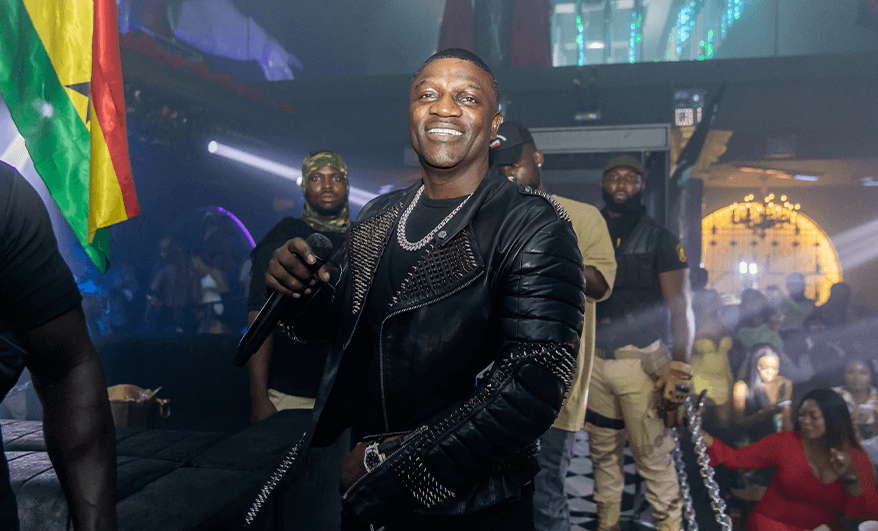 Akon at Ace Nightclub